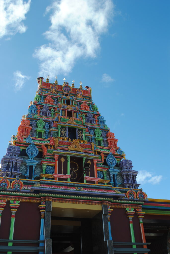 Nadi, Fiji bright beautiful temple