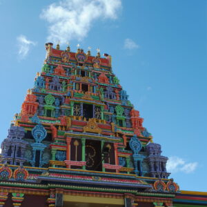 Nadi, Fiji bright beautiful temple