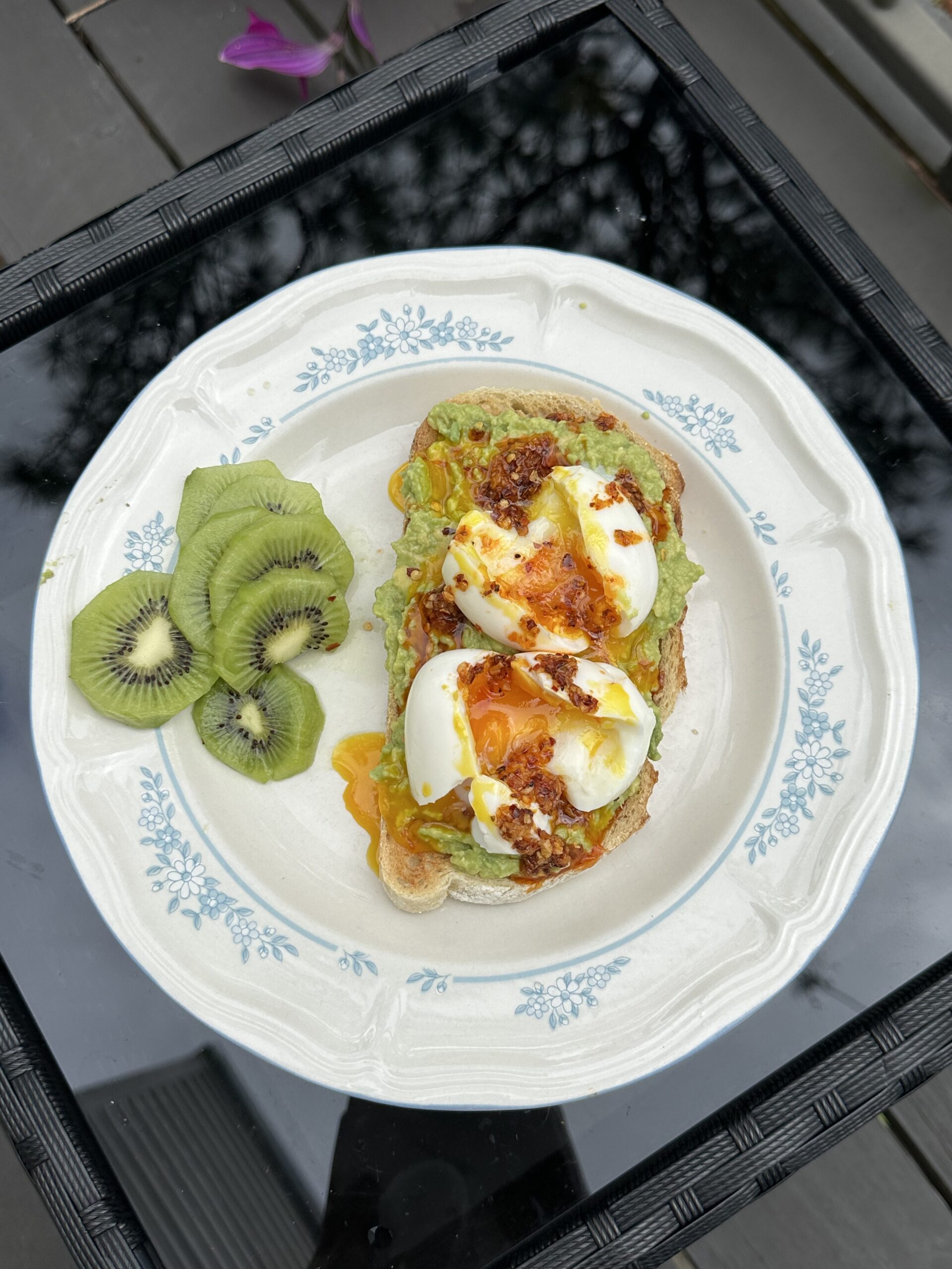 Chili Oil Avocado Sourdough Toast