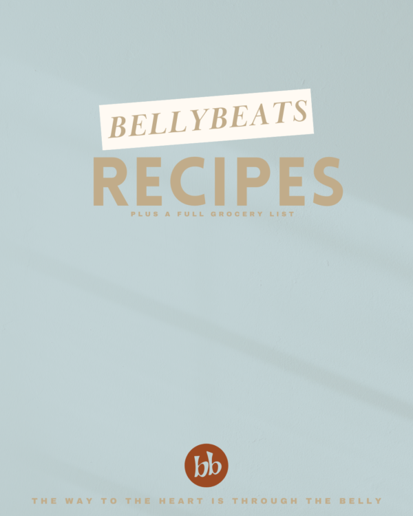 bellybeats recipe book